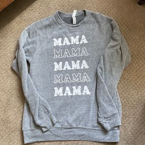 Gray MAMA sweatshirt size M